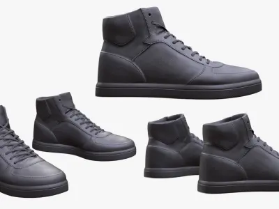 Sneakers 135 - All MH Bodies - UE5 Skeletons - Rigged Low-poly 3D model