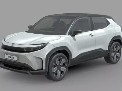 Toyota Urban Cruiser 2025 Low-poly 3D model