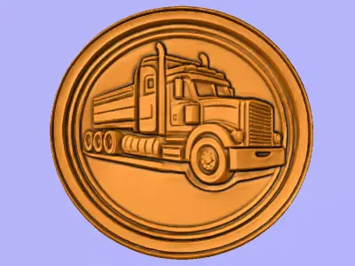 CAMINHAO EM CIRCULO  3D model