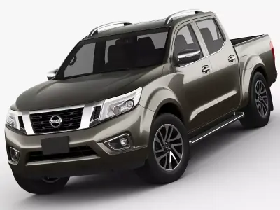 Nissan Navara - NP300 - Frontier 3D model