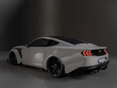 Mustang GTD 3D model