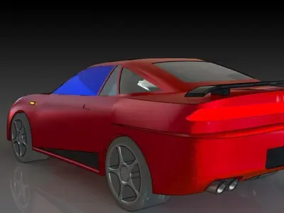 Mitsubishi 3000 GT Free 3D print model