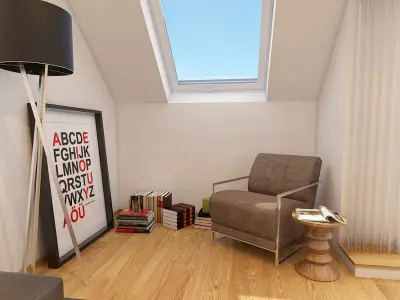 Interior Livingroom 3 3D model