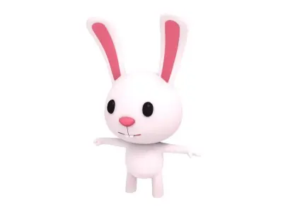 Little Rabbit 3D model
