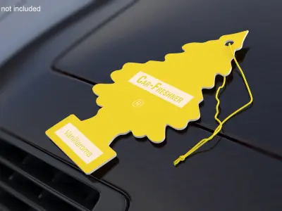 Little Trees Car Freshener Vanillaroma Juice 3D model