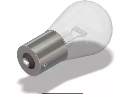 Vehicle light bulb 3D Model Pack