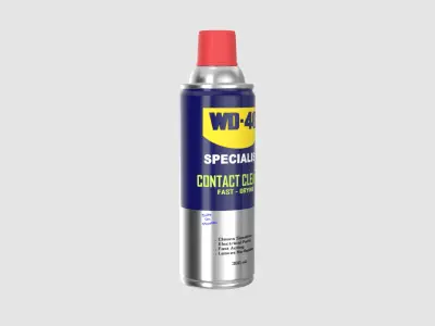 WD40 360ML CLEANER 3D model