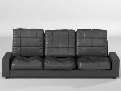 Modern sofa 3D model buy