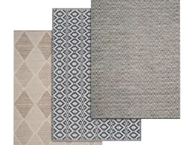 Rug Set 347 3D model