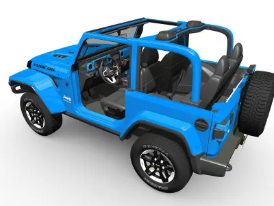 Jeep Wrangler Rubicon  3D model