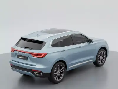 The Haval H6 HEV SUV 3D model