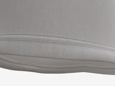 Fitness top for women light 3D model