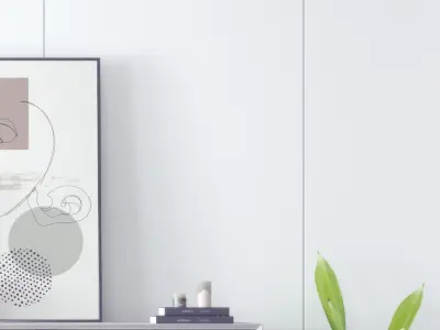 Modern decorative cabinet 3D model