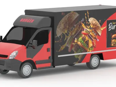 Burger Truck 2 3D model