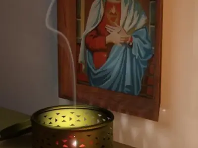 Decorative Metal Container for Knicknacks or Change Free 3D model