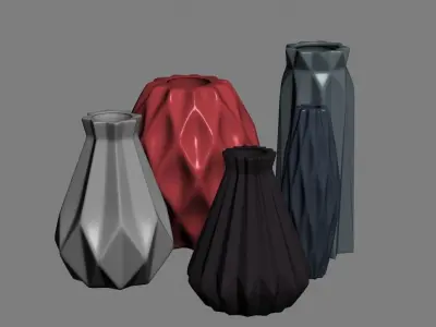 vase 04 3D model buy