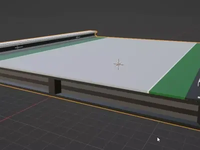 TrackMania Track 3D model