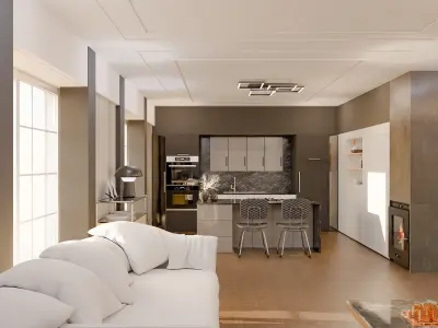 Kitchen design 3D model purchase