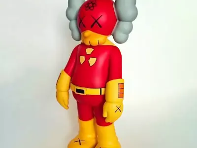 Kaws Radioactive Man for Print 3D print model