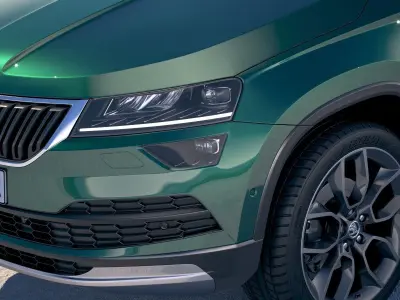Skoda Karoq Scout 2019 3D model