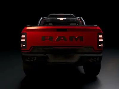 2021 Dodge RAM TRX 3D Model 3D model