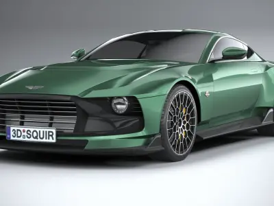 Aston Martin Valour 2024 3D model
