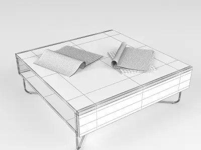 Coffee Table 5 3D model