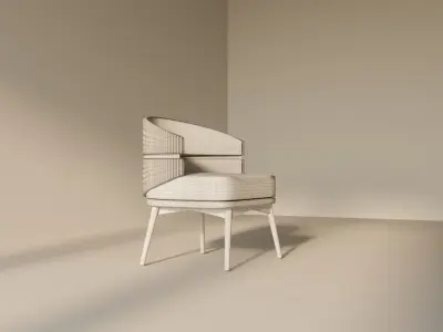 MODERN CHAIR 3D model buy