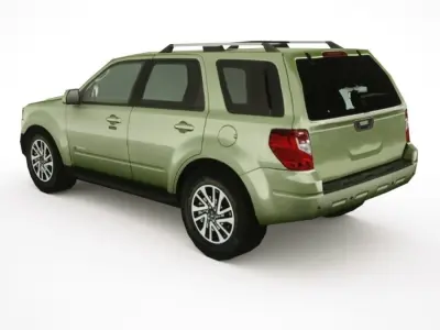 Generic SUV v1 Low-poly 3D model