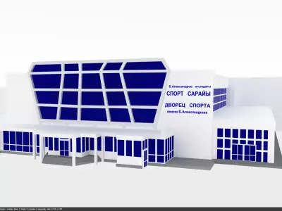 Palace of Sports  3D model