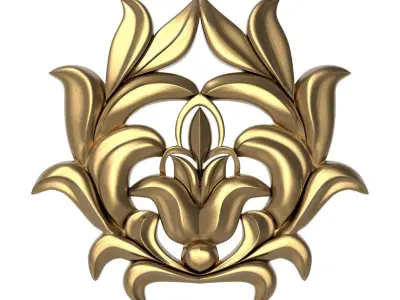  decorative pattern ready for 3D printing 3D model