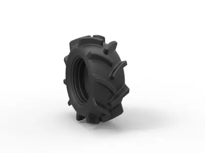 Offroad wheel 15 3D print model