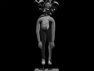 grow and die 3D print model