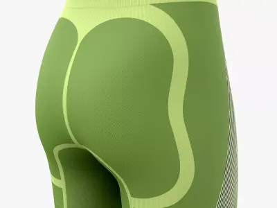 Sport Shorts Low-poly 3D model