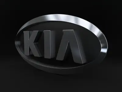 Kia Logo 3D model