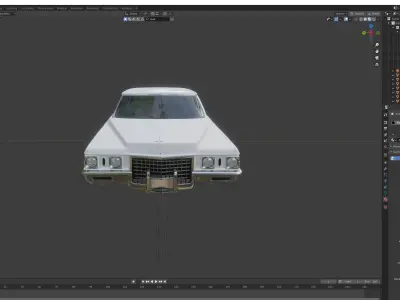 Cadillac coupe devile not fully finished thats why the low price 3D model