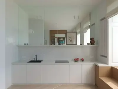 Living room 3D model 46