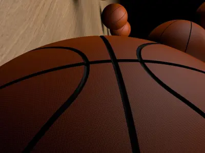 Basketball ball Free 3D model 2