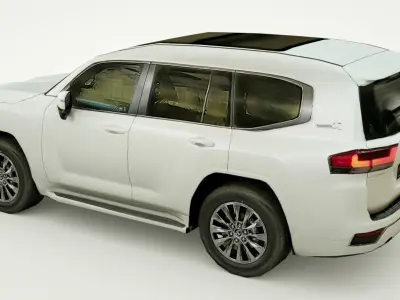 Toyota Land Cruiser 300 2022 Low-poly 3D model