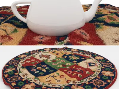 Rugs No 831 Low-poly 3D model
