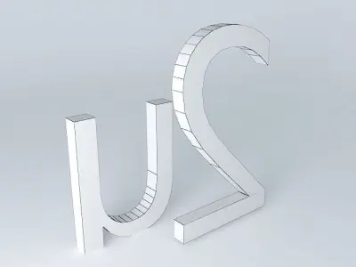 2u decorative object ornament 2u Free 3D model