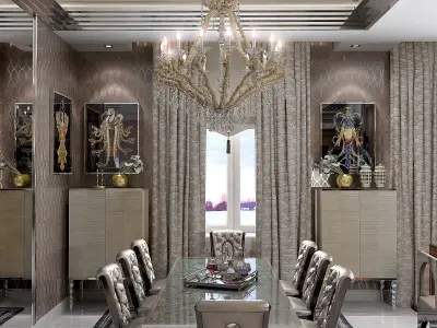 Livingroom Visionnaire 3D model