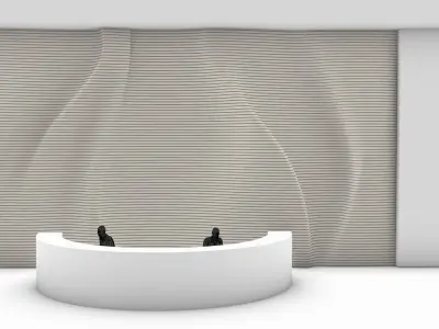 Parametric Wall 02 3D model