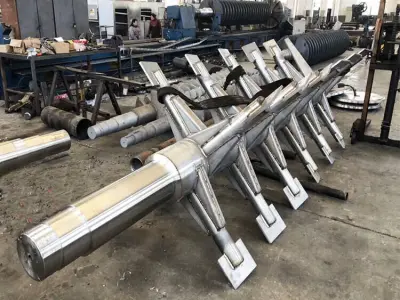 Industrial Drying Equipment Customized Rotary Drum Dryer Machine 3D model