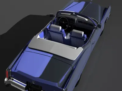 cadillac eldorado 1973  3D model