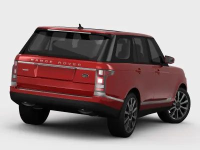 Range Rover Supercharged L405 2013 3D model