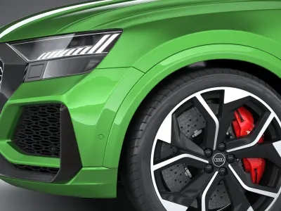 Audi RS Q8 2020 3D model