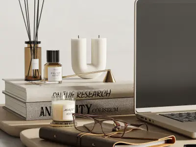 Decorative set 3D model