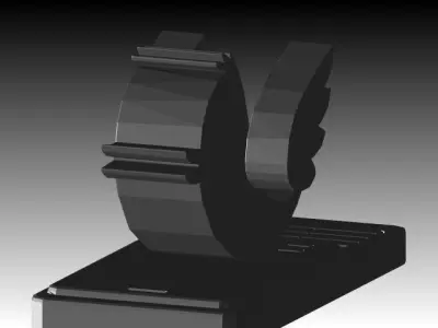 twetter on phone Free 3D model