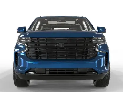 Generic Tahoe RST 2021 With Interior 3D model